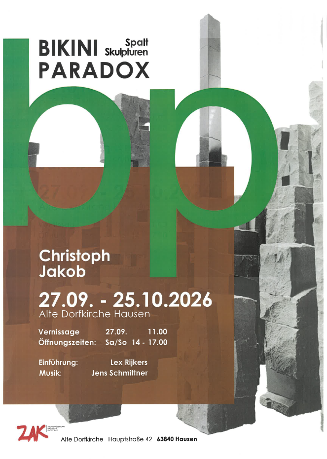 ZAK: Ausstellung Christoph Jakob