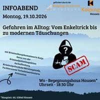 Kolpingfamilie: Vortrag "Gefahren im Alltag" 